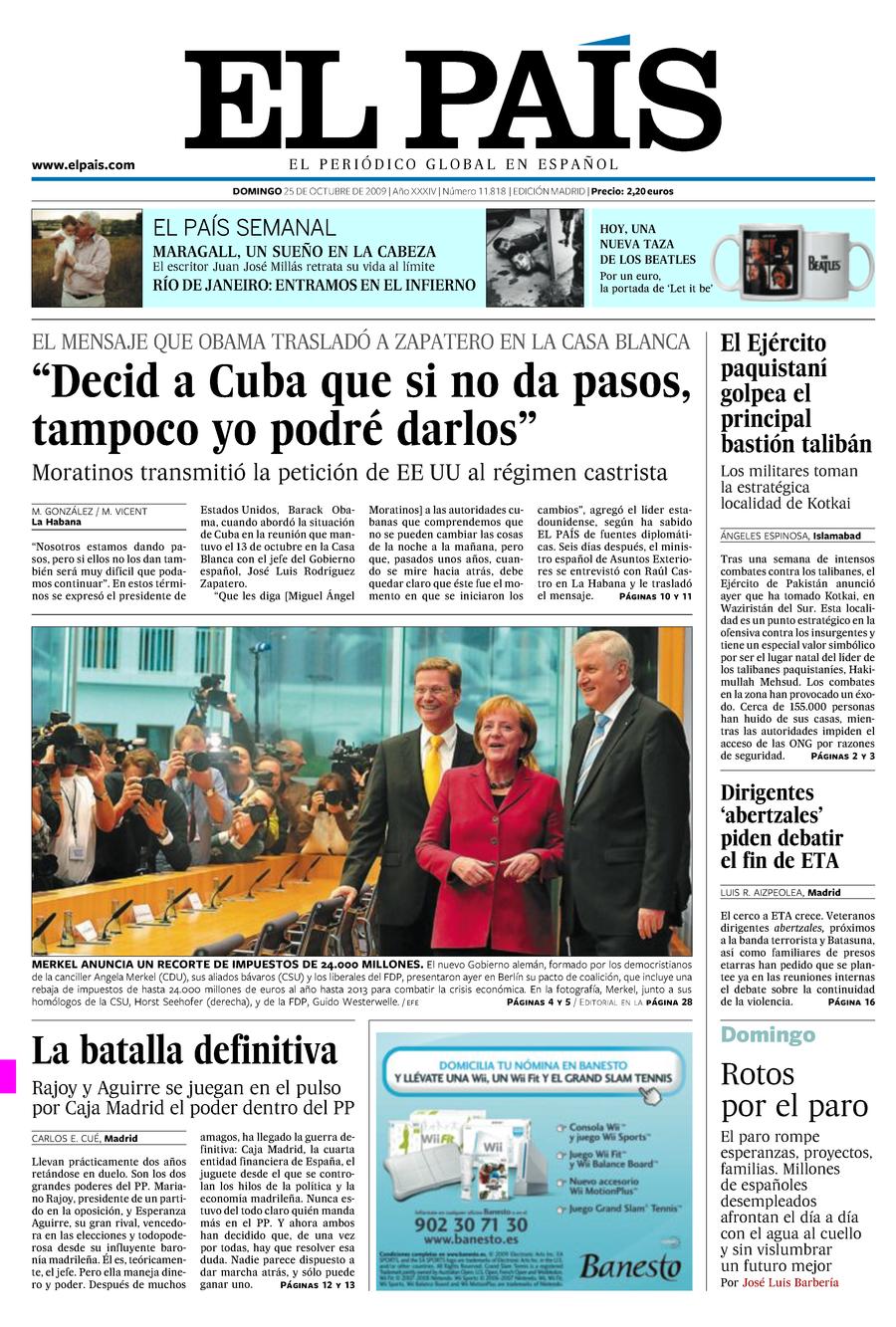 25 de Octubre de 2009