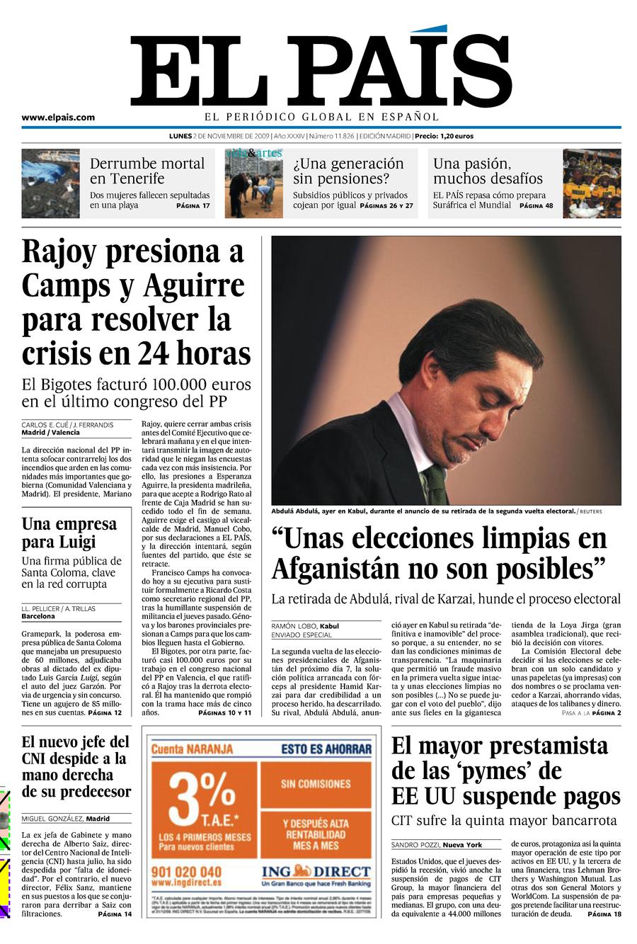 2 de Noviembre de 2009