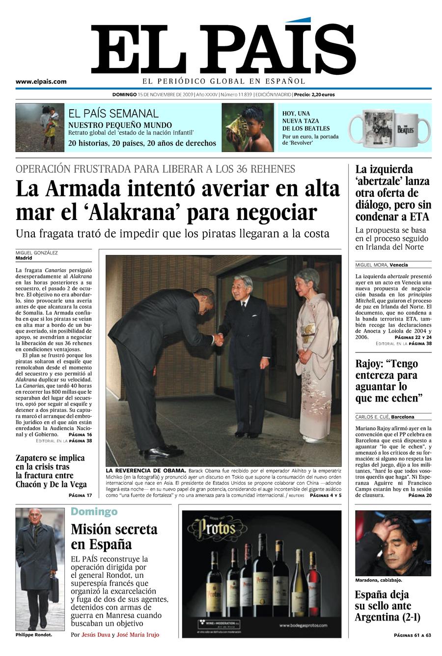 15 de Noviembre de 2009