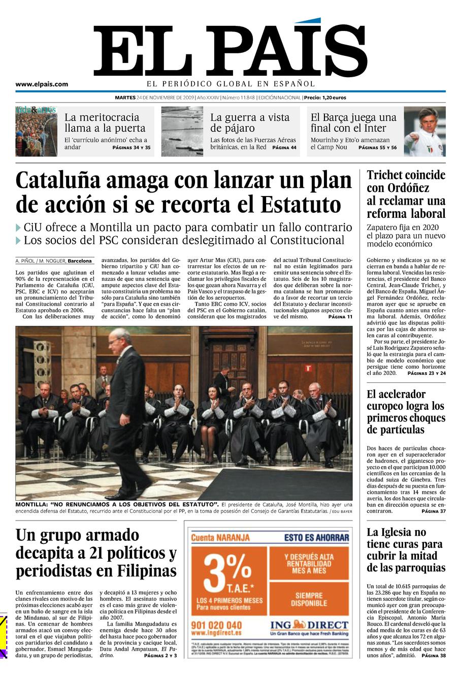 24 de Noviembre de 2009