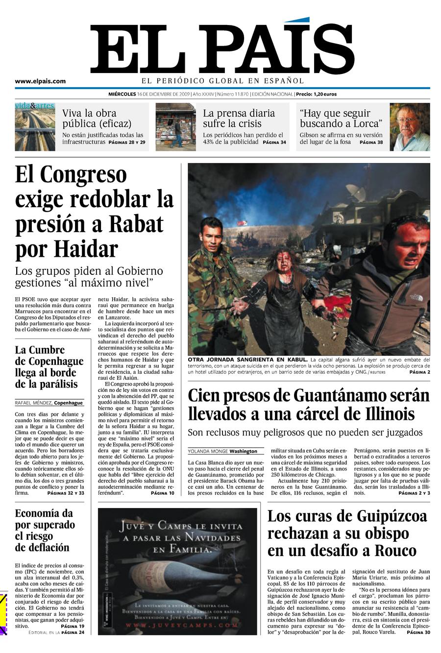 16 de Diciembre de 2009