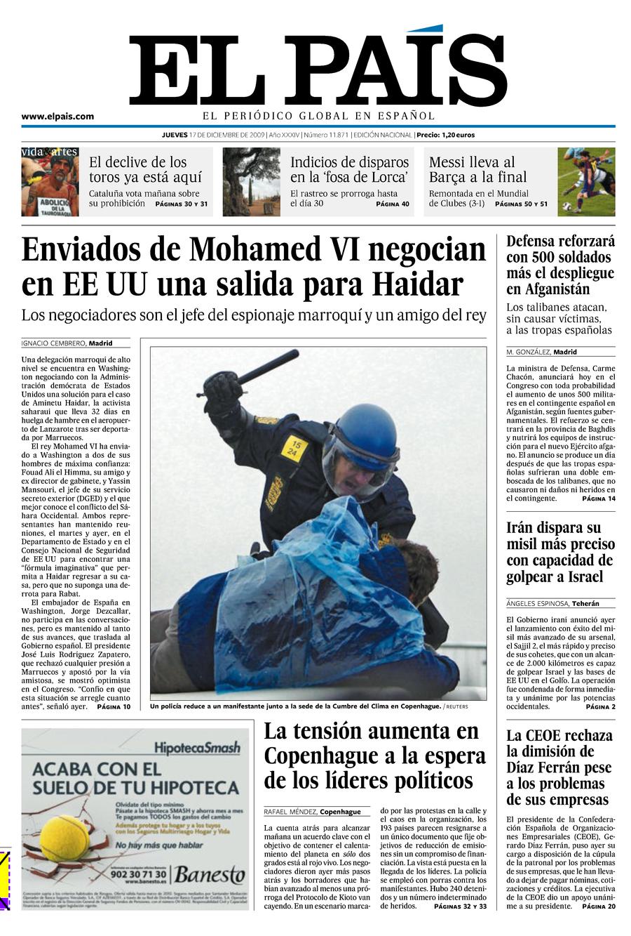 17 de Diciembre de 2009