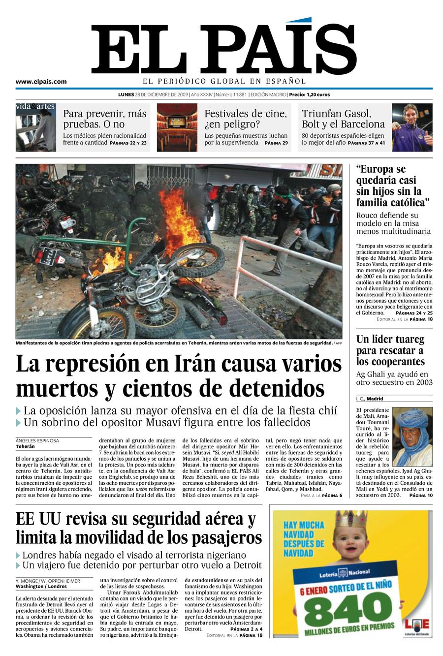 28 de Diciembre de 2009
