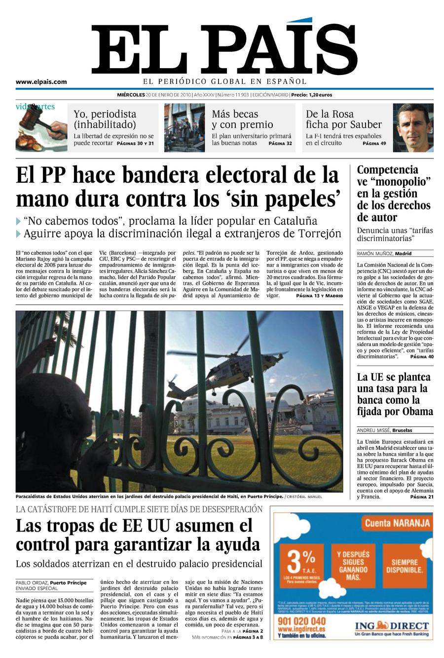 20 enero 2010