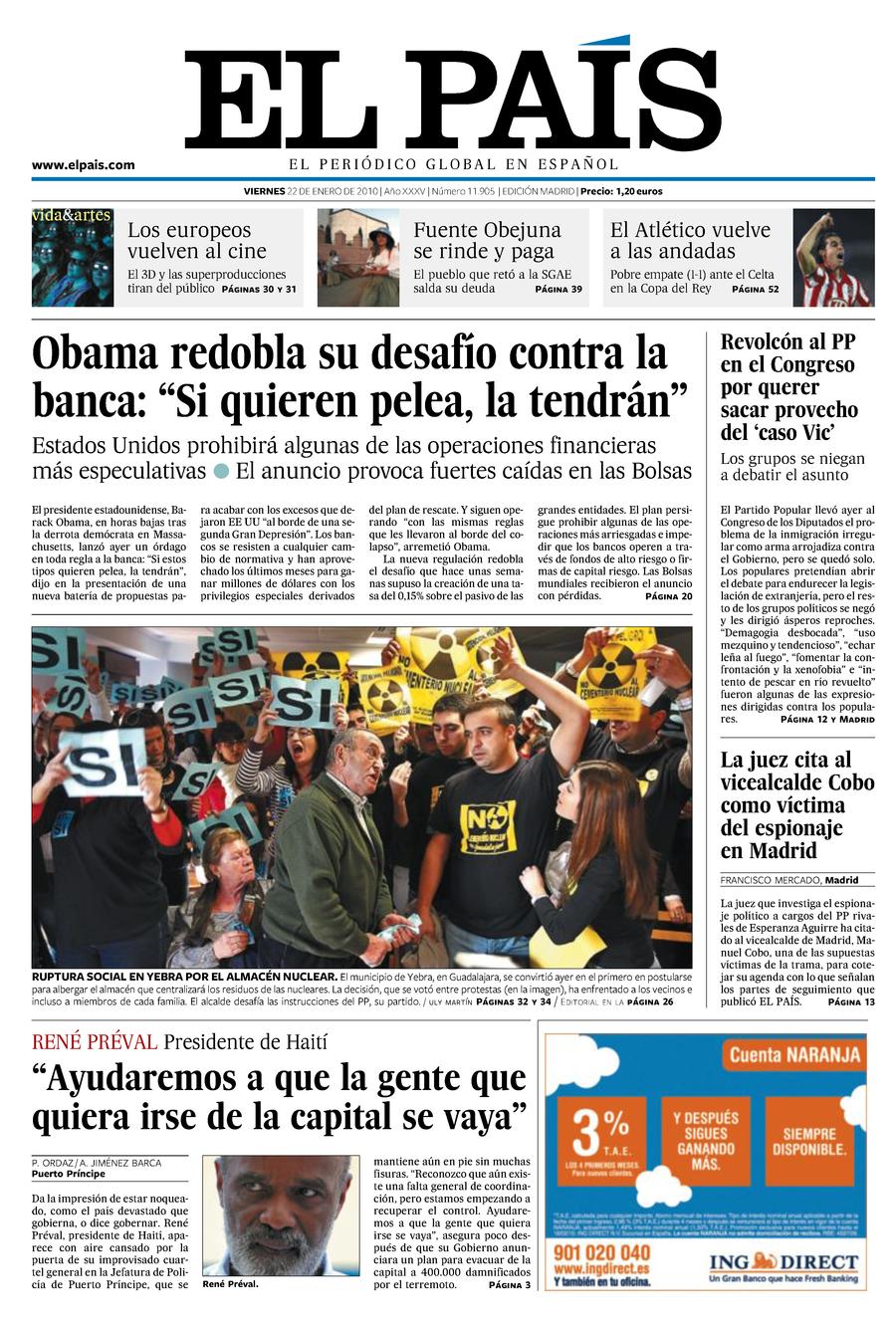 22 enero 2010