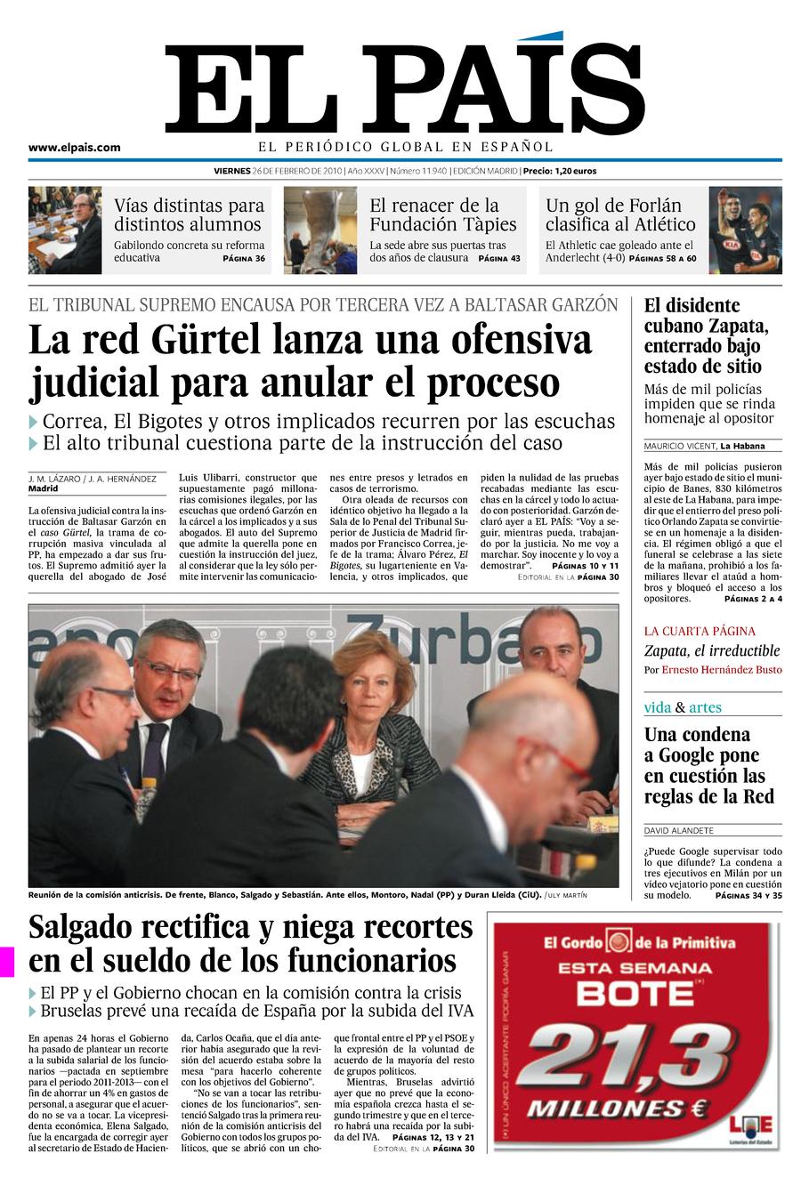 26 de Febrero de 2010