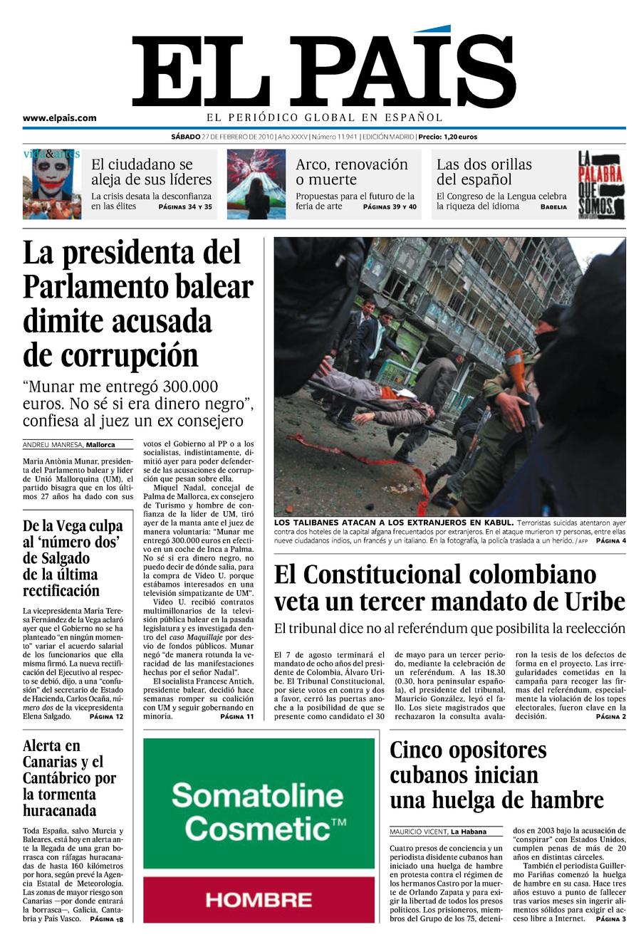27 de Febrero de 2010