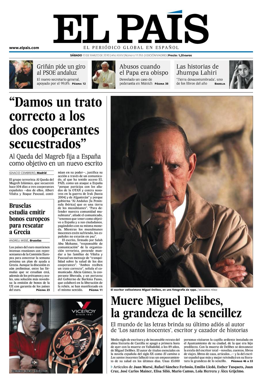 13 de Marzo de 2010
