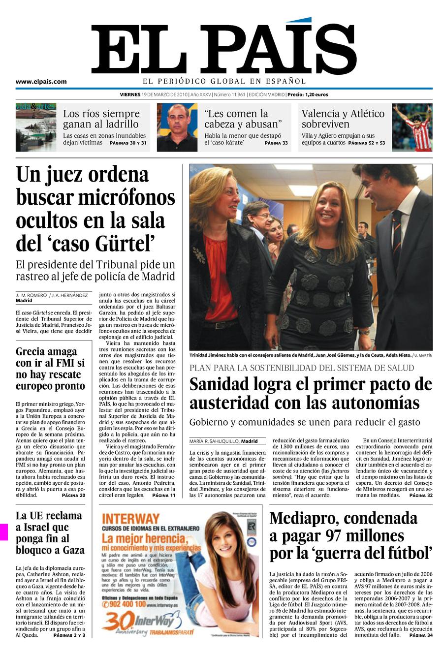 19 de Marzo de 2010