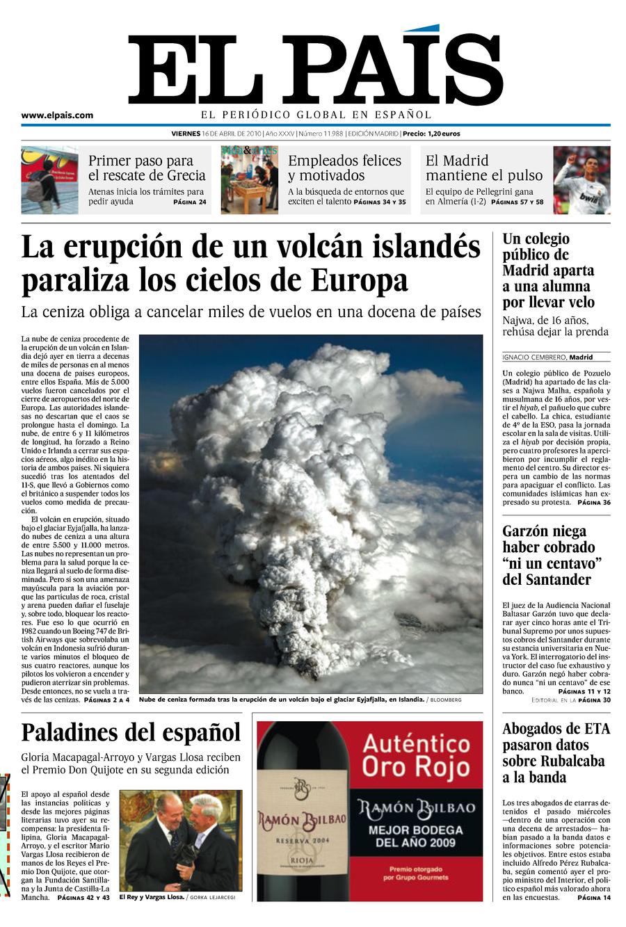 16 de Abril de 2010