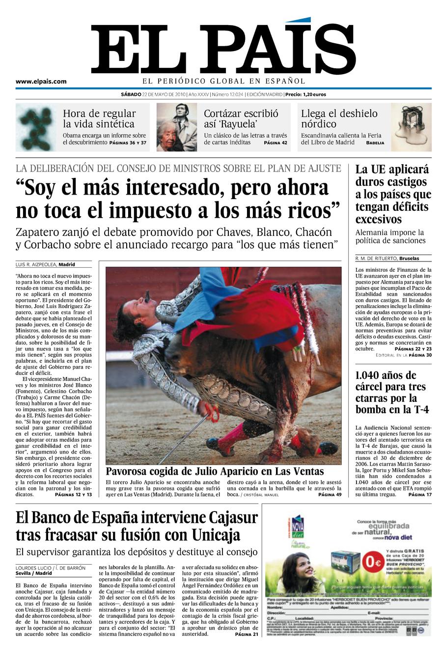22 de Mayo de 2010