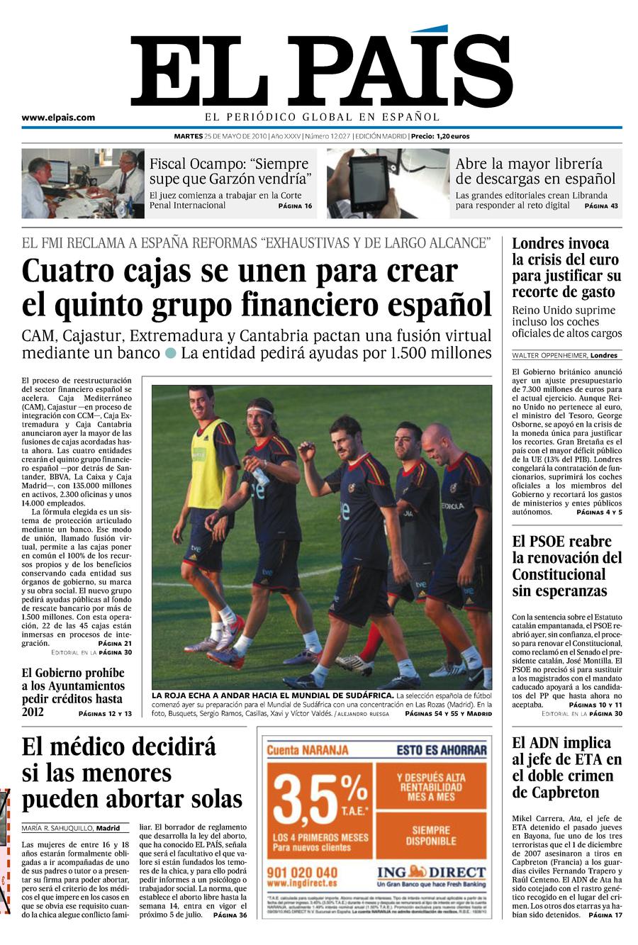 25 de Mayo de 2010