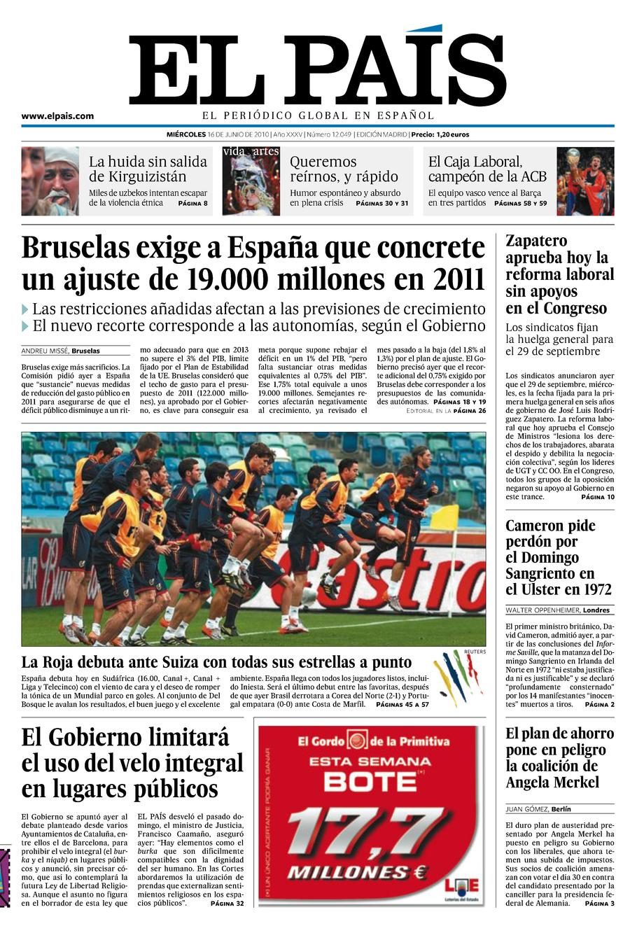 16 de Junio de 2010