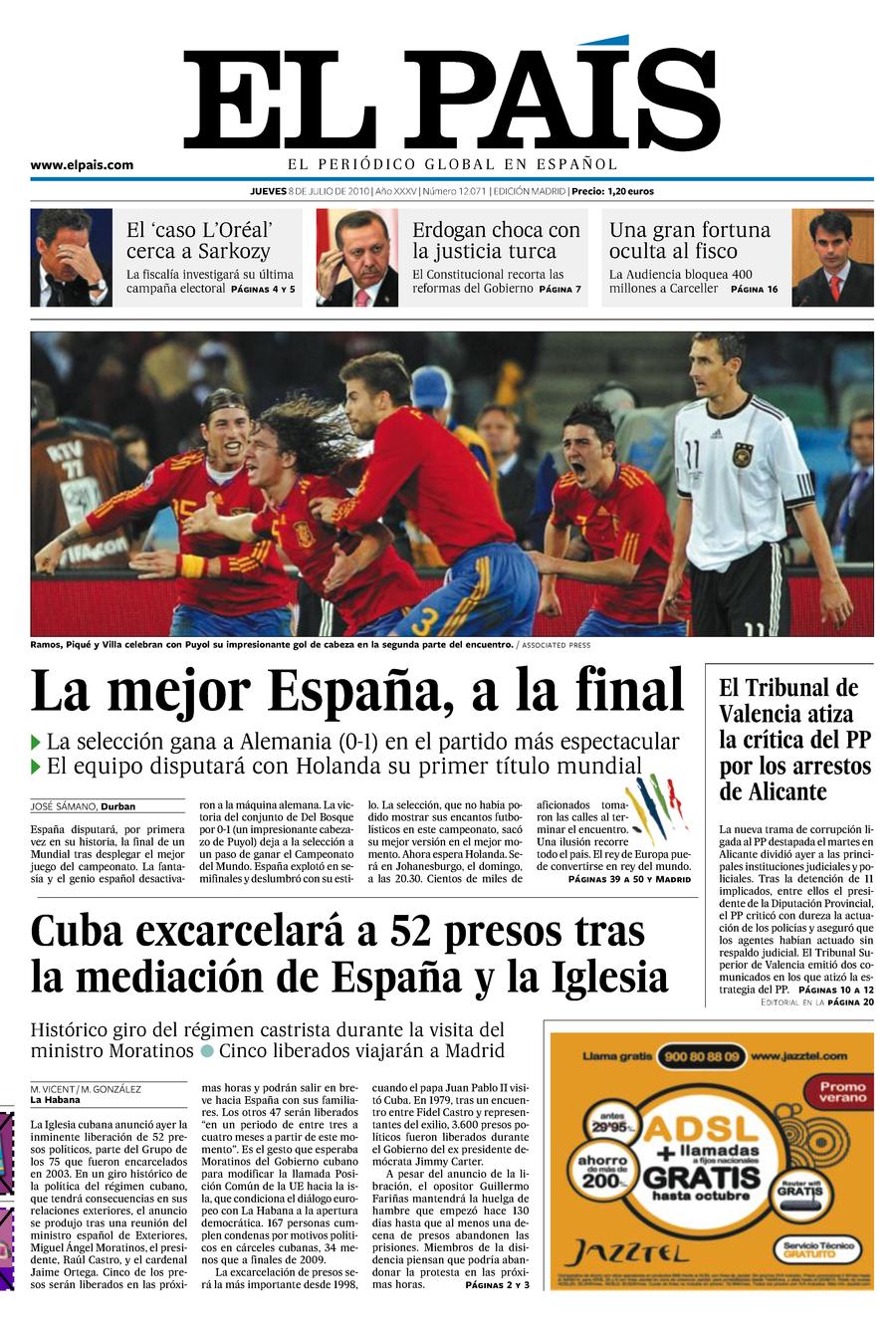 8 de Julio de 2010