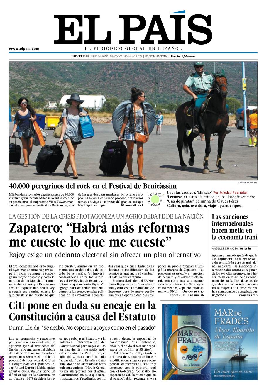 15 de Julio de 2010