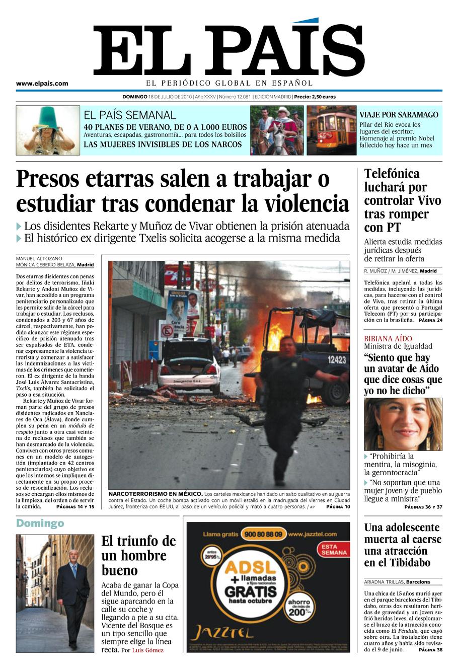 18 de Julio de 2010