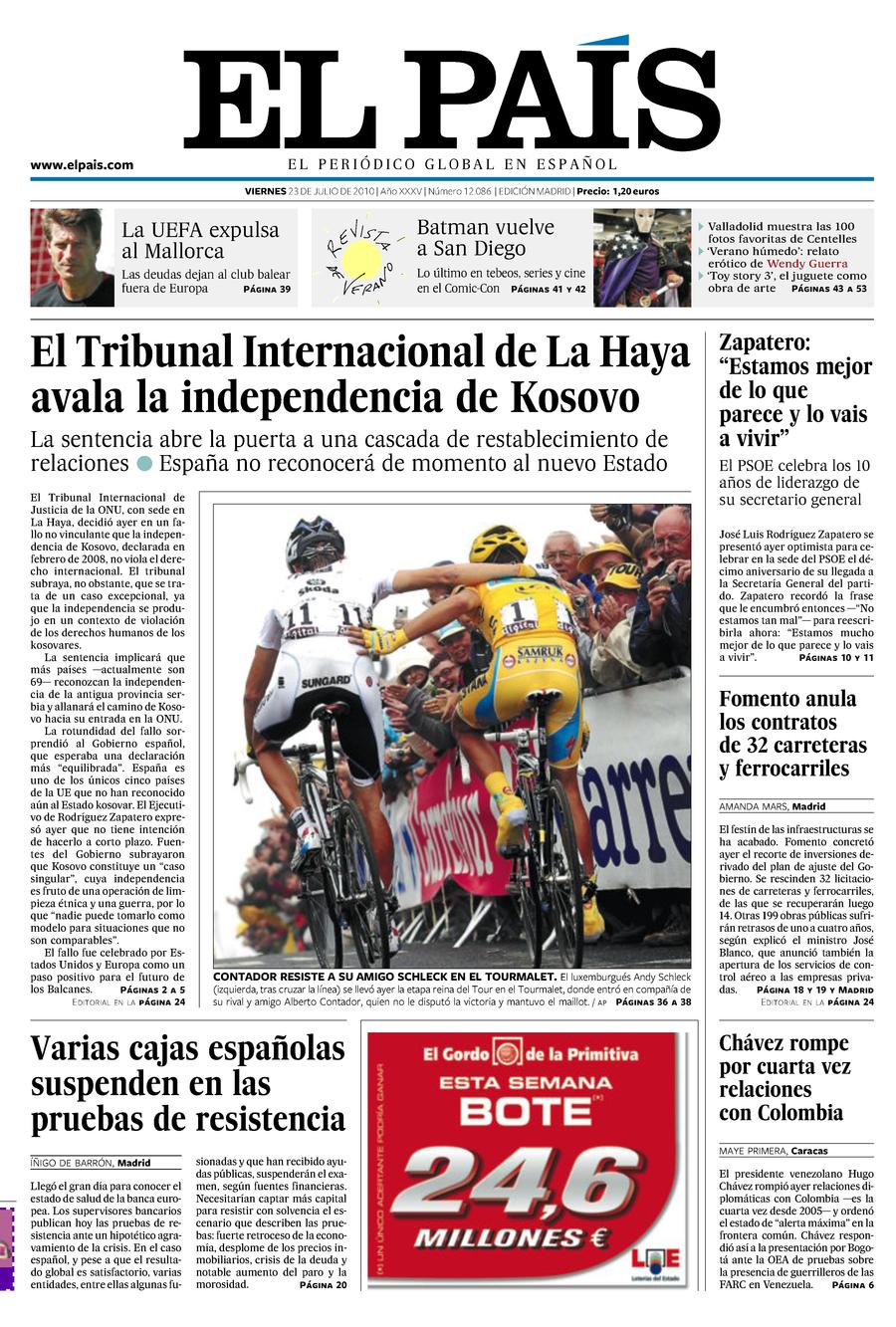 23 de Julio de 2010