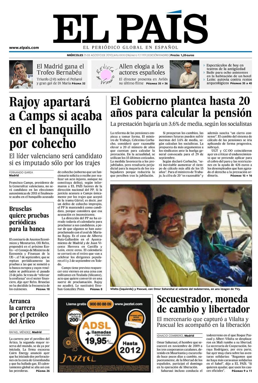 25 de Agosto de 2010