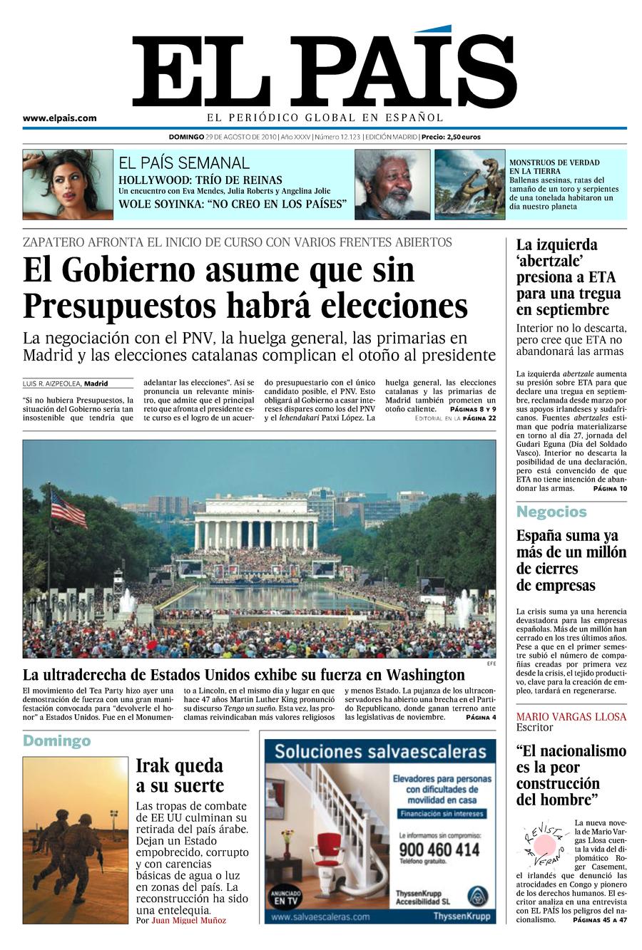 29 de Agosto de 2010