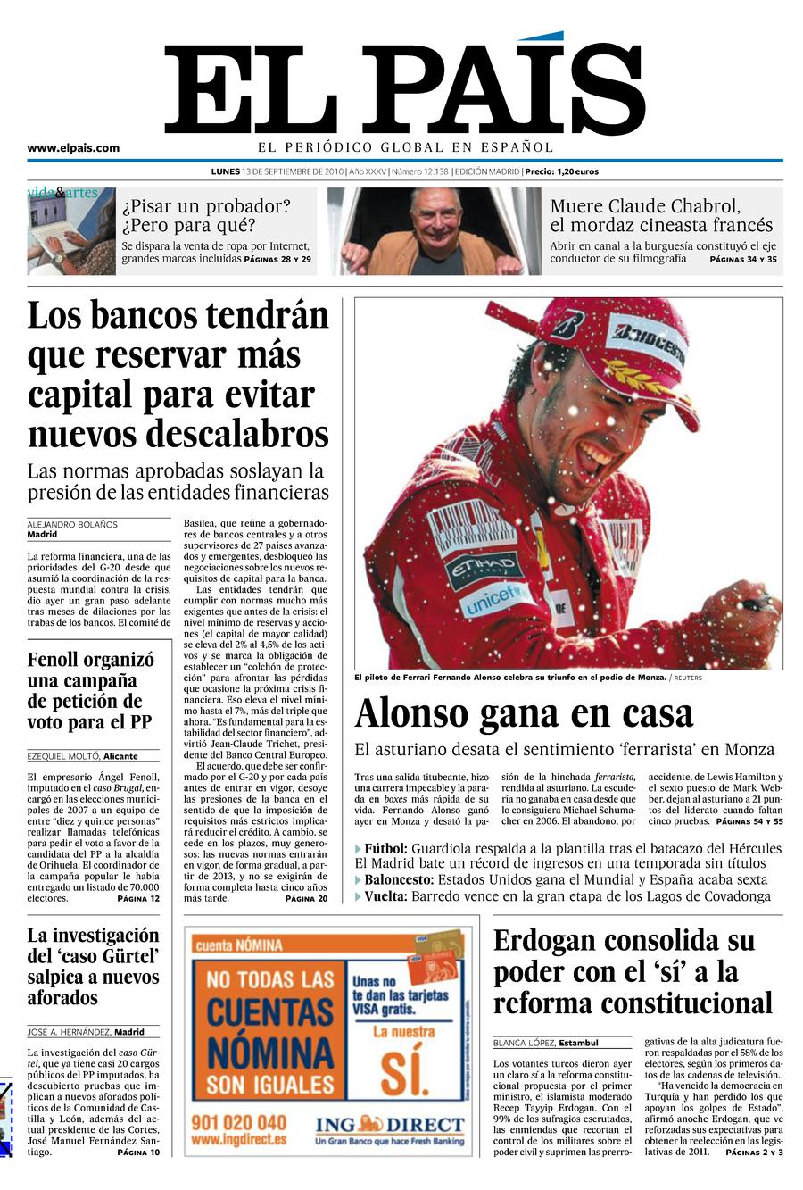 13 de Septiembre de 2010