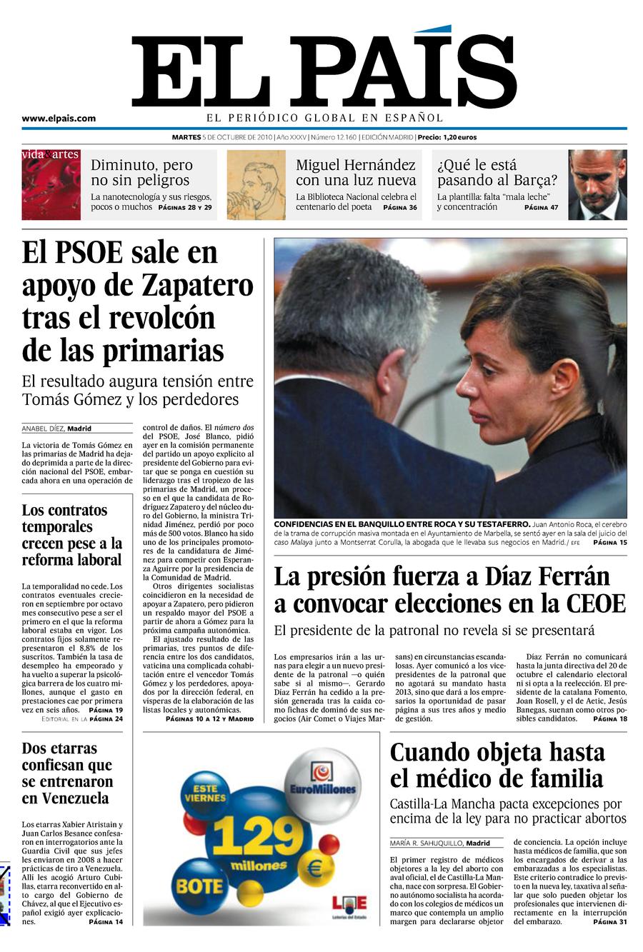 5 de Octubre de 2010