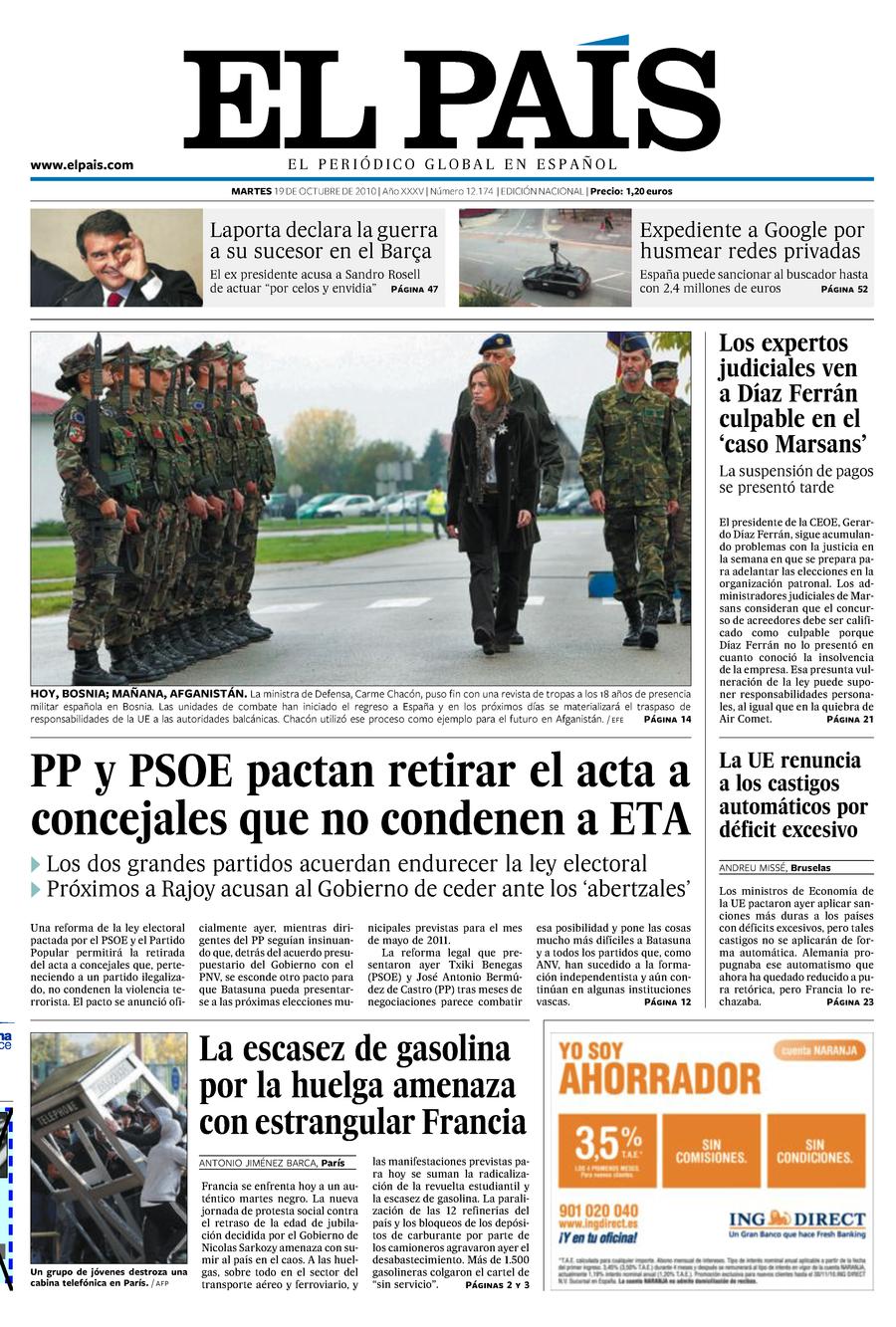 19 de Octubre de 2010