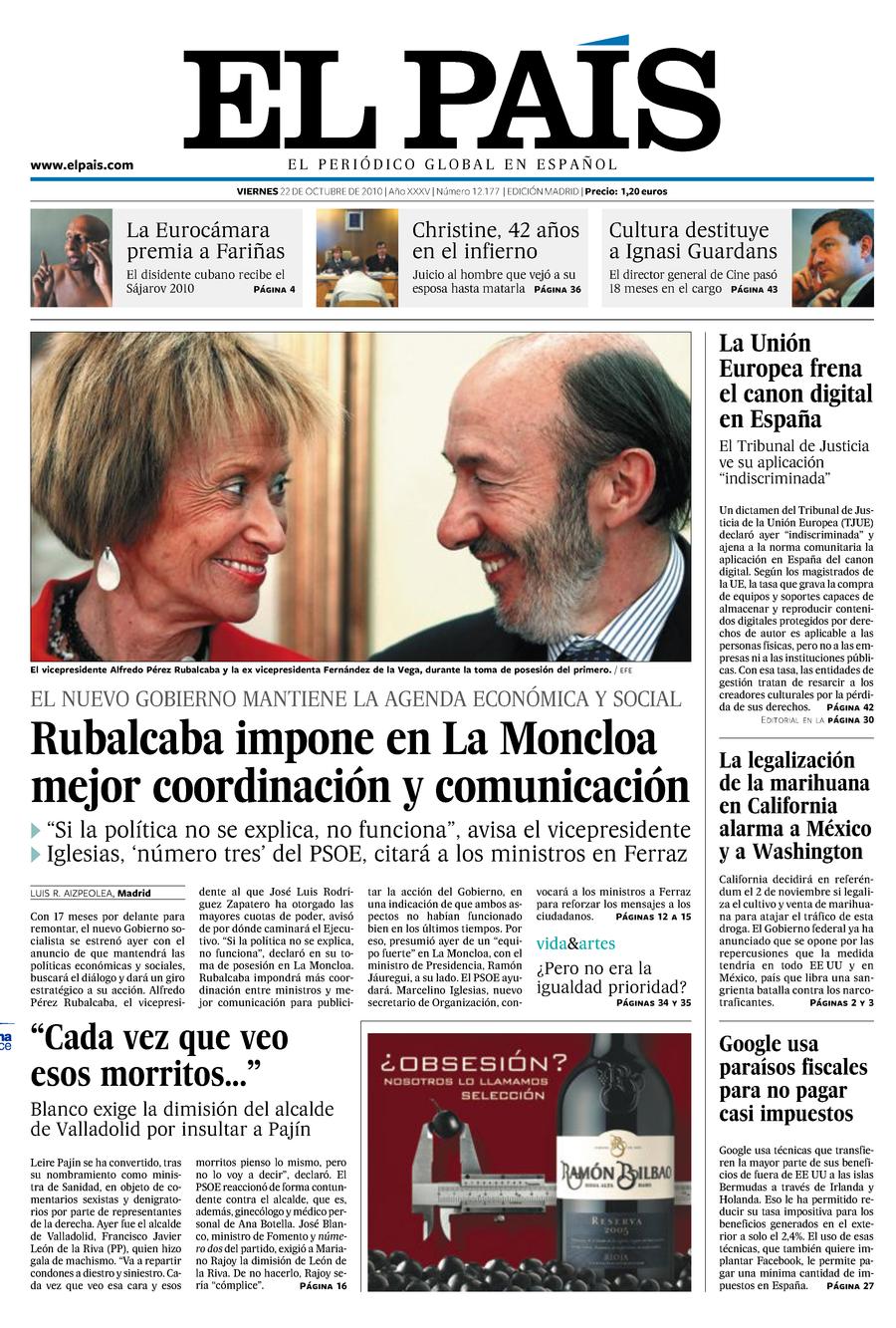 22 de Octubre de 2010