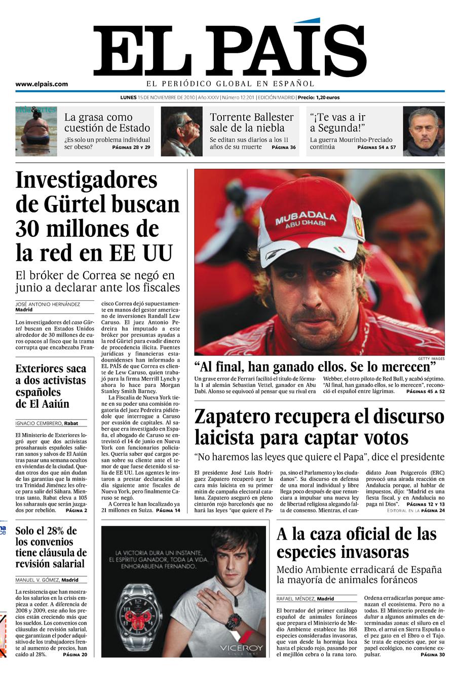 15 de Noviembre de 2010