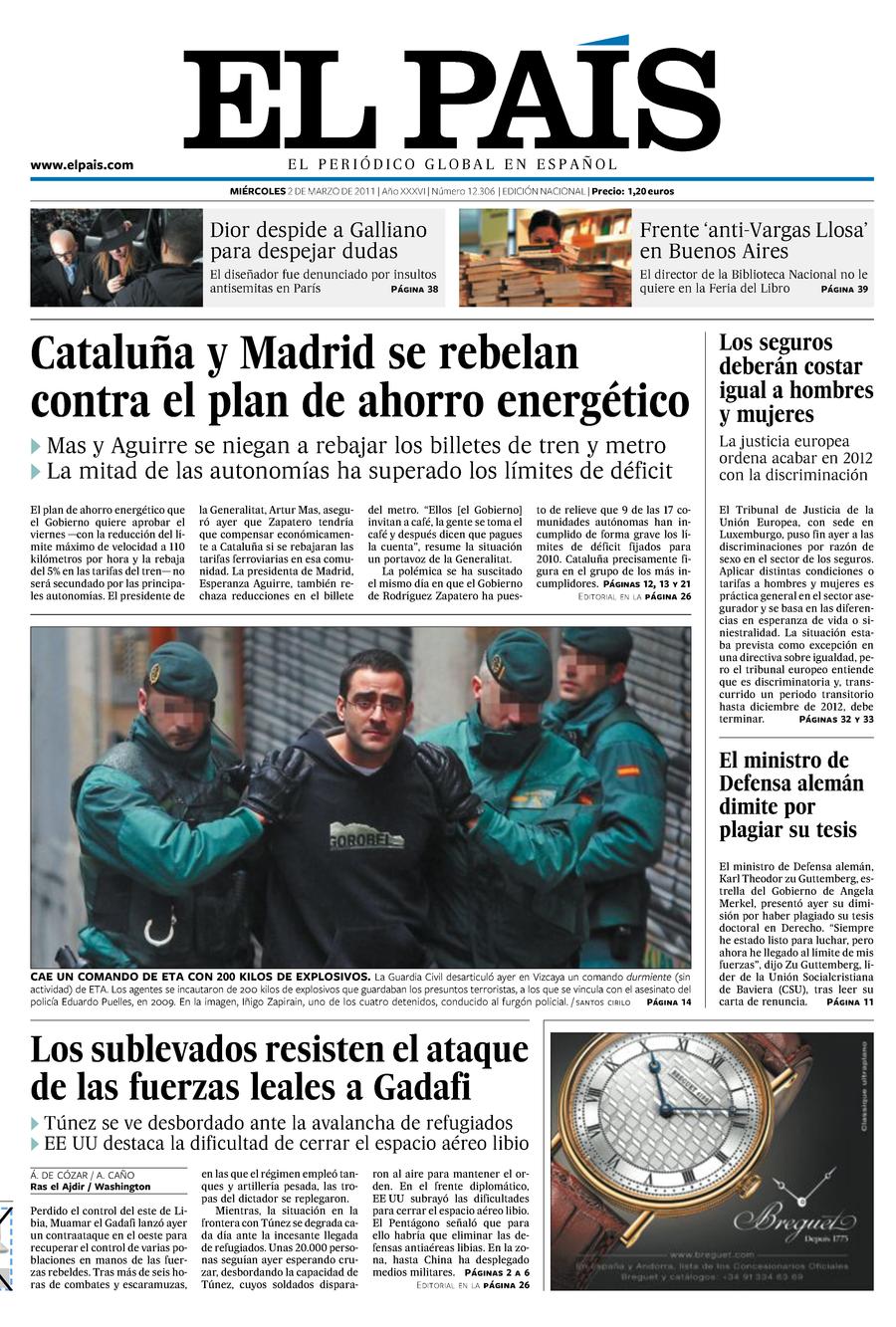 2 de Marzo de 2011