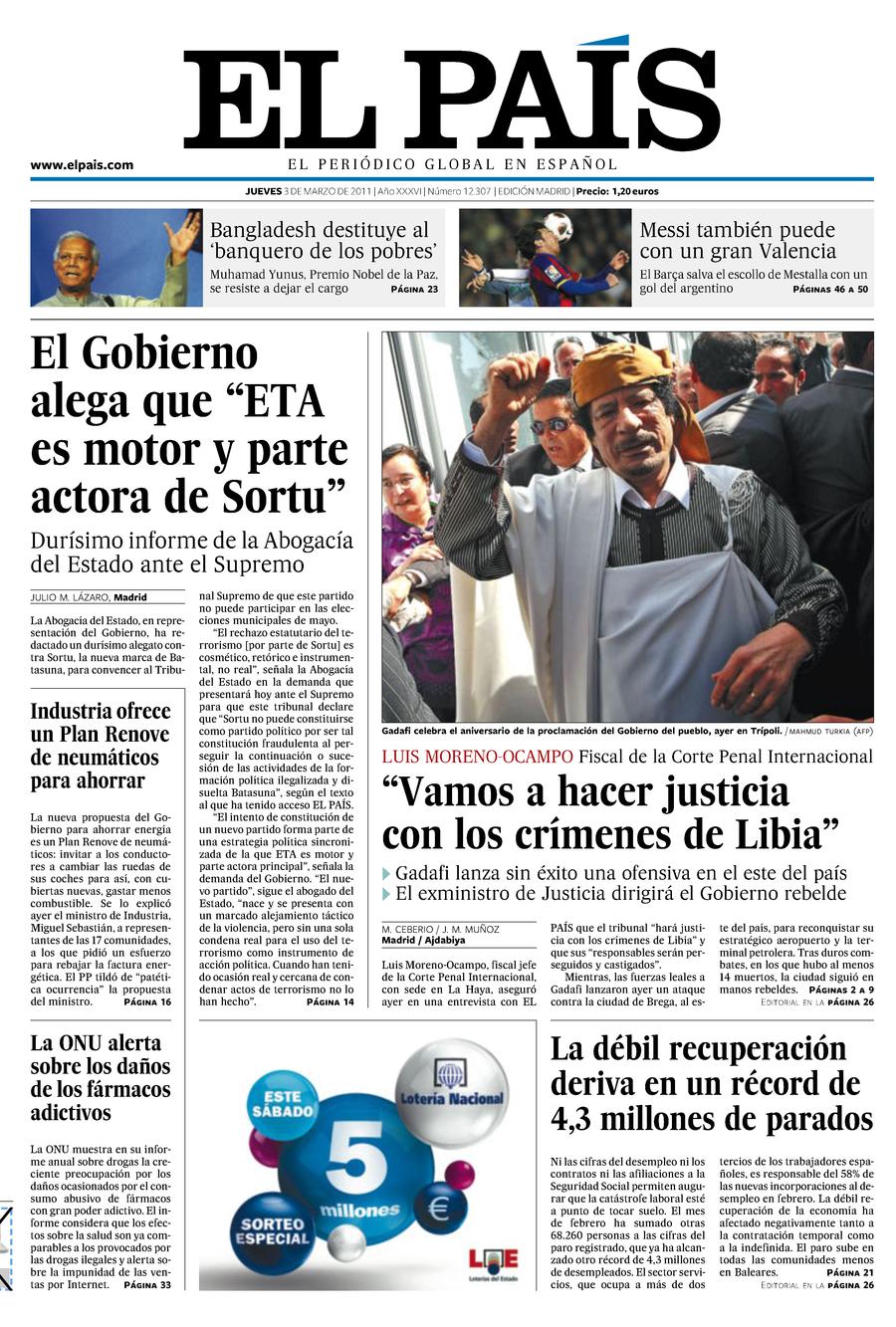 3 de Marzo de 2011