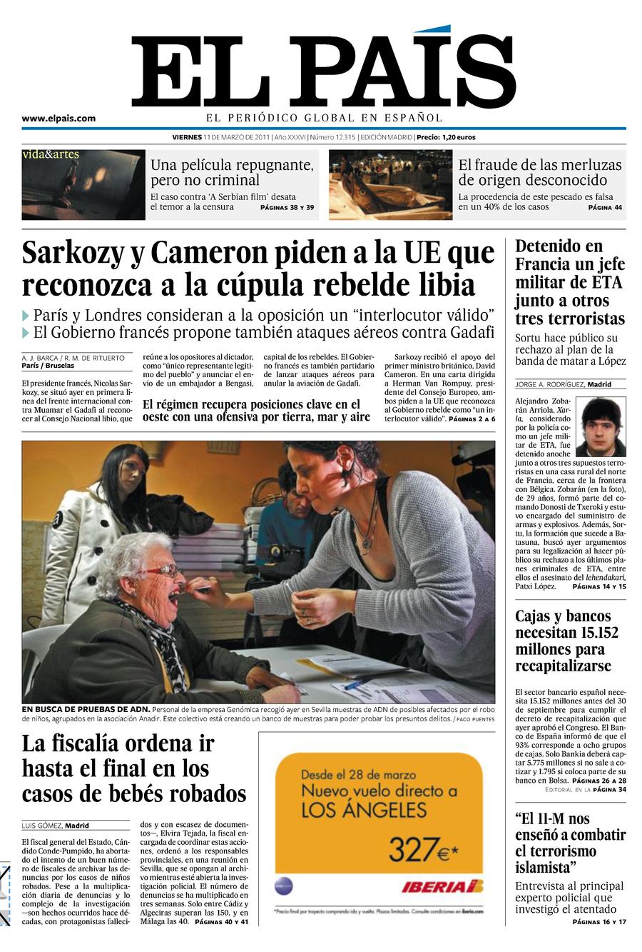 11 de Marzo de 2011