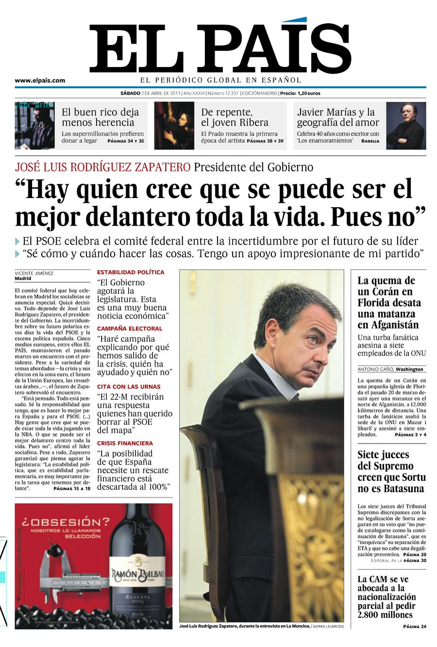 2 de Abril de 2011