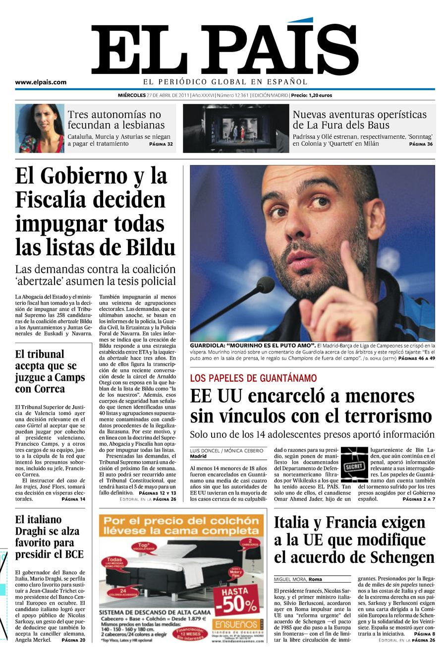 27 de Abril de 2011