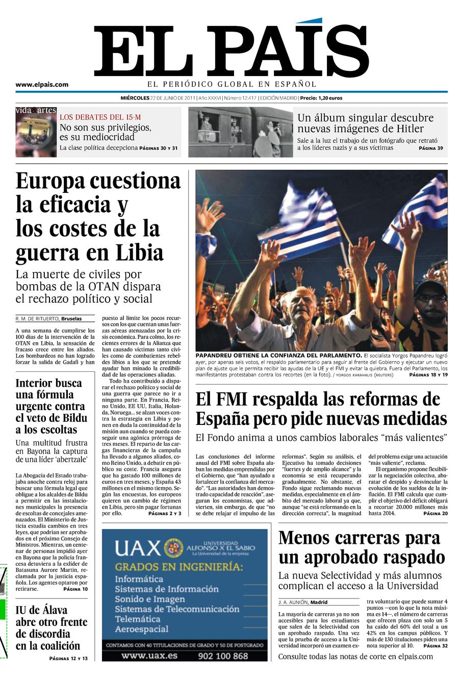 22 de Junio de 2011