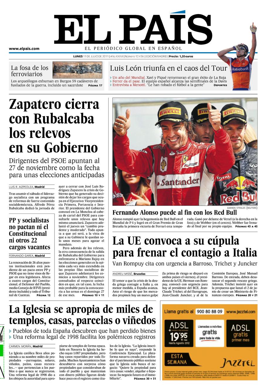 11 de Julio de 2011