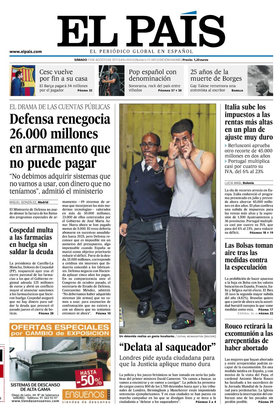 13 de Agosto de 2011