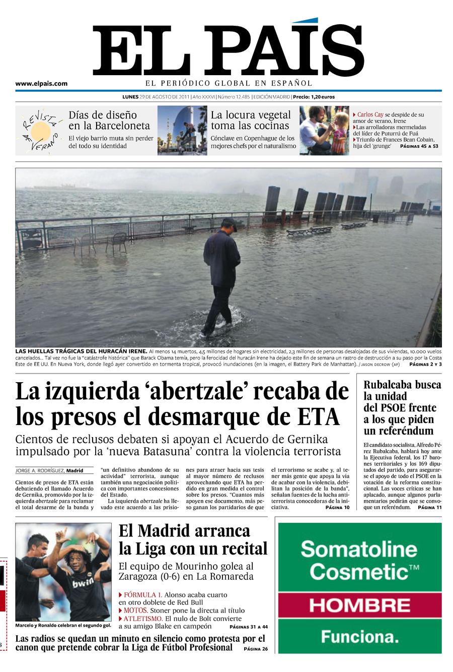 29 de Agosto de 2011