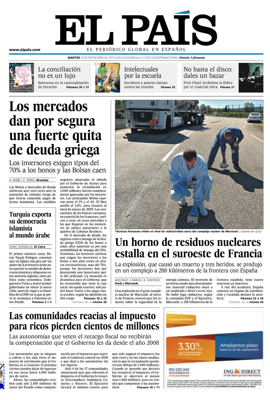 13 de Septiembre de 2011