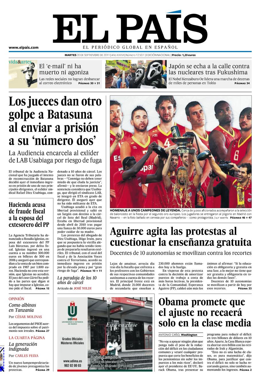 20 de Septiembre de 2011