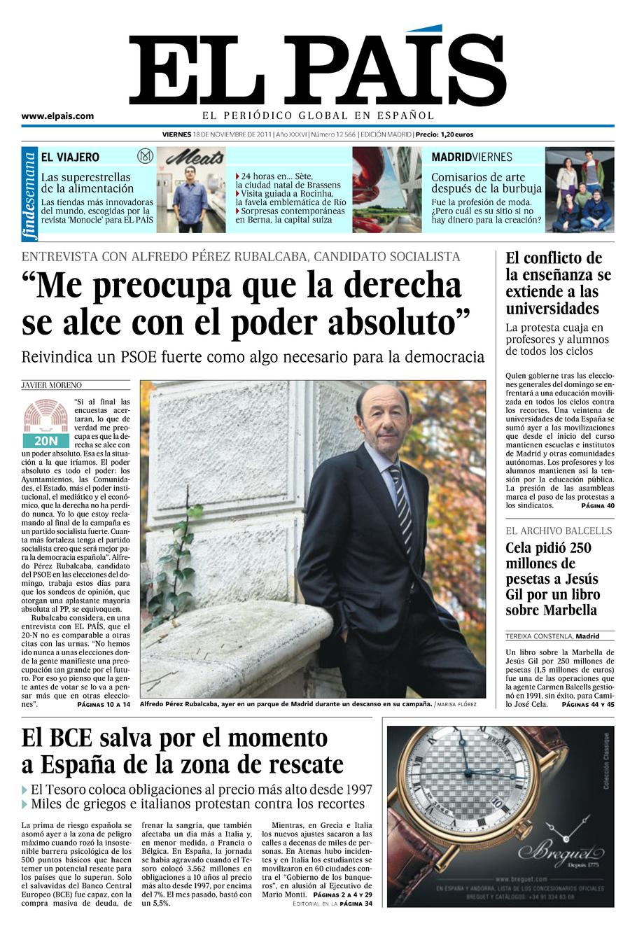 18 de Noviembre de 2011