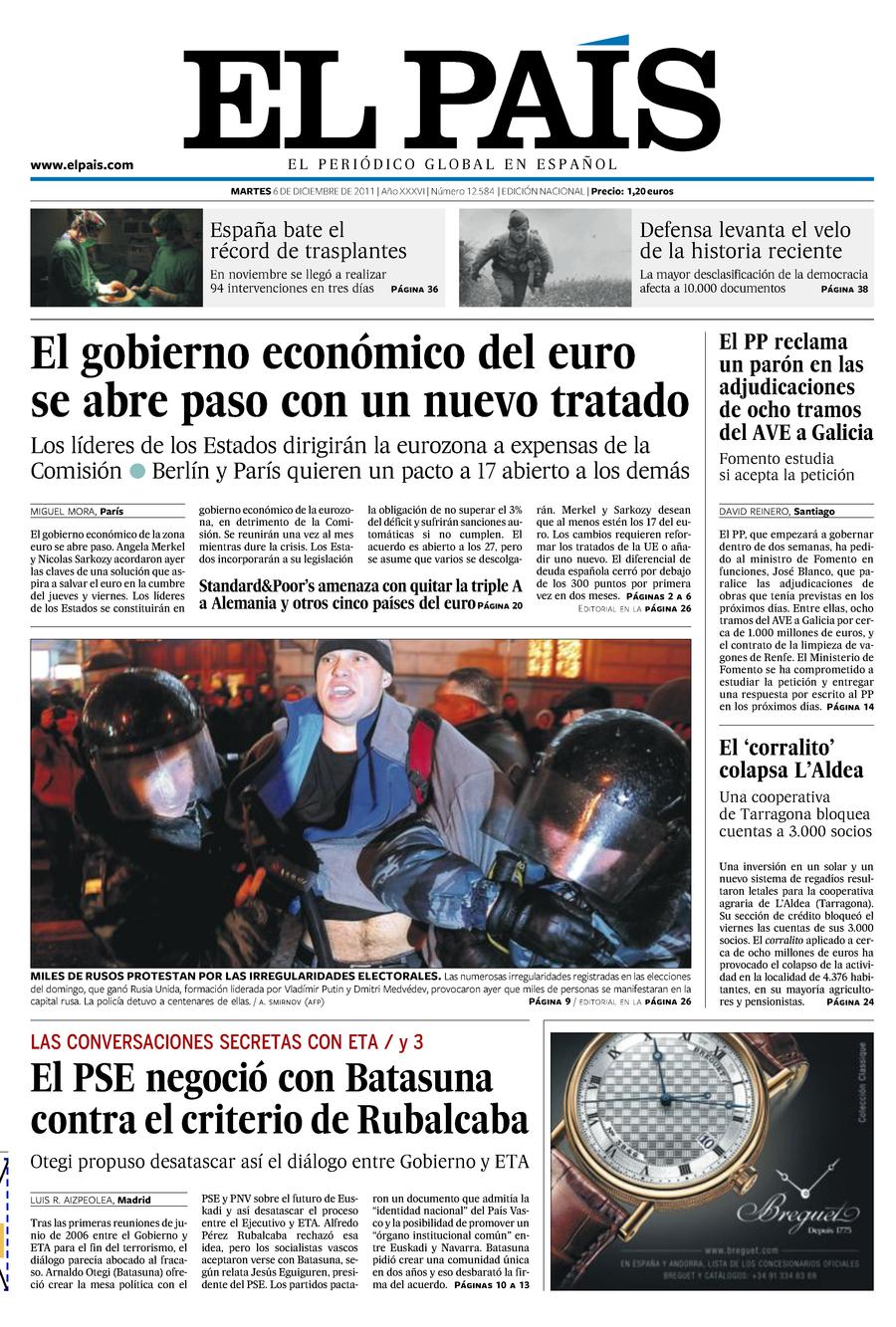 6 de Diciembre de 2011