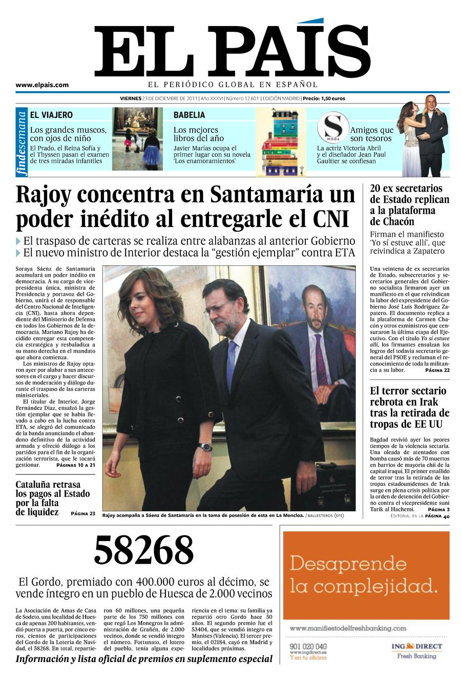 23 de Diciembre de 2011