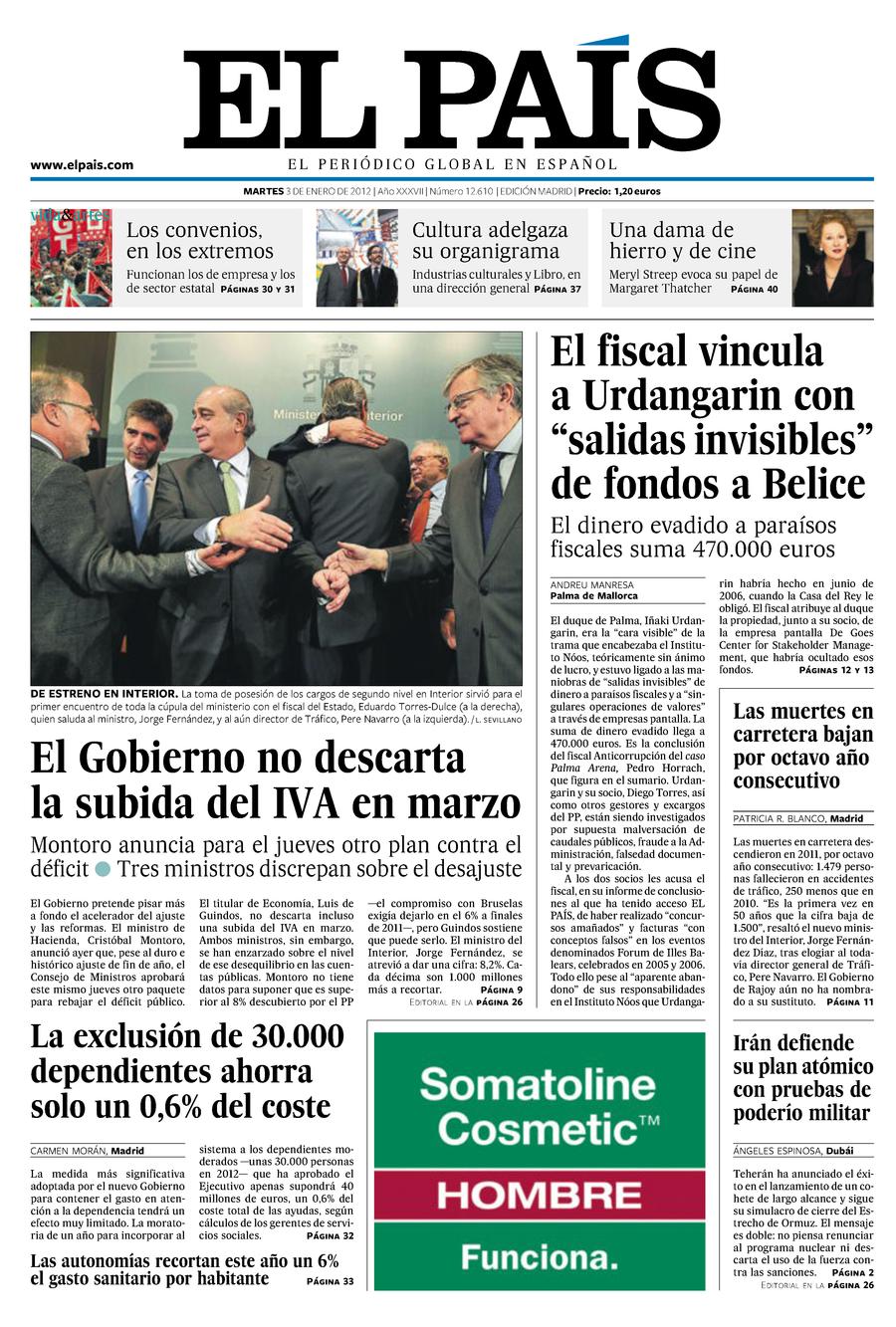 3 enero 2012