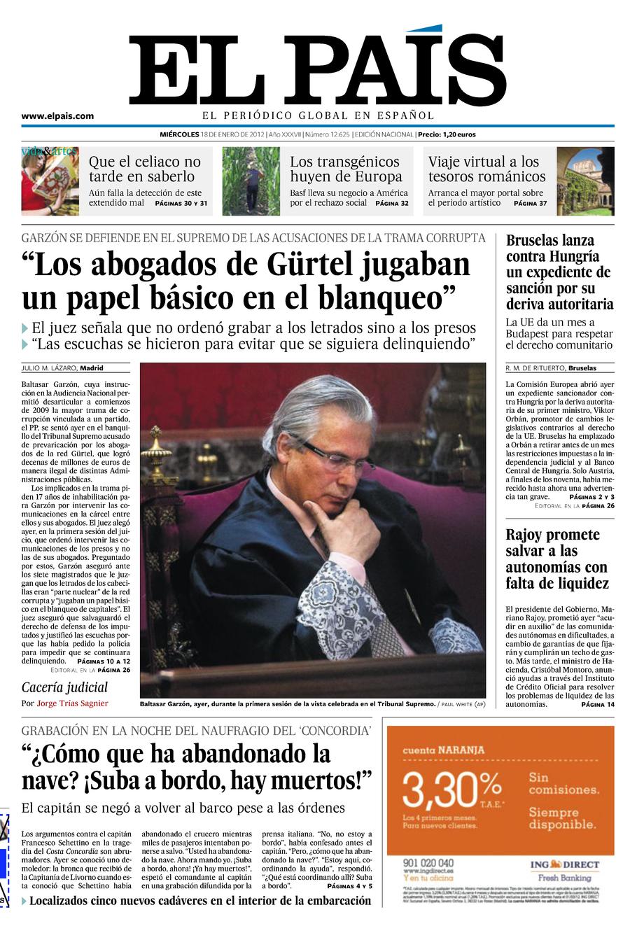 18 enero 2012