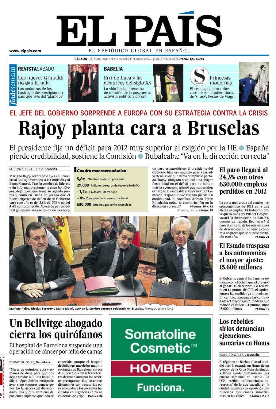 3 de Marzo de 2012