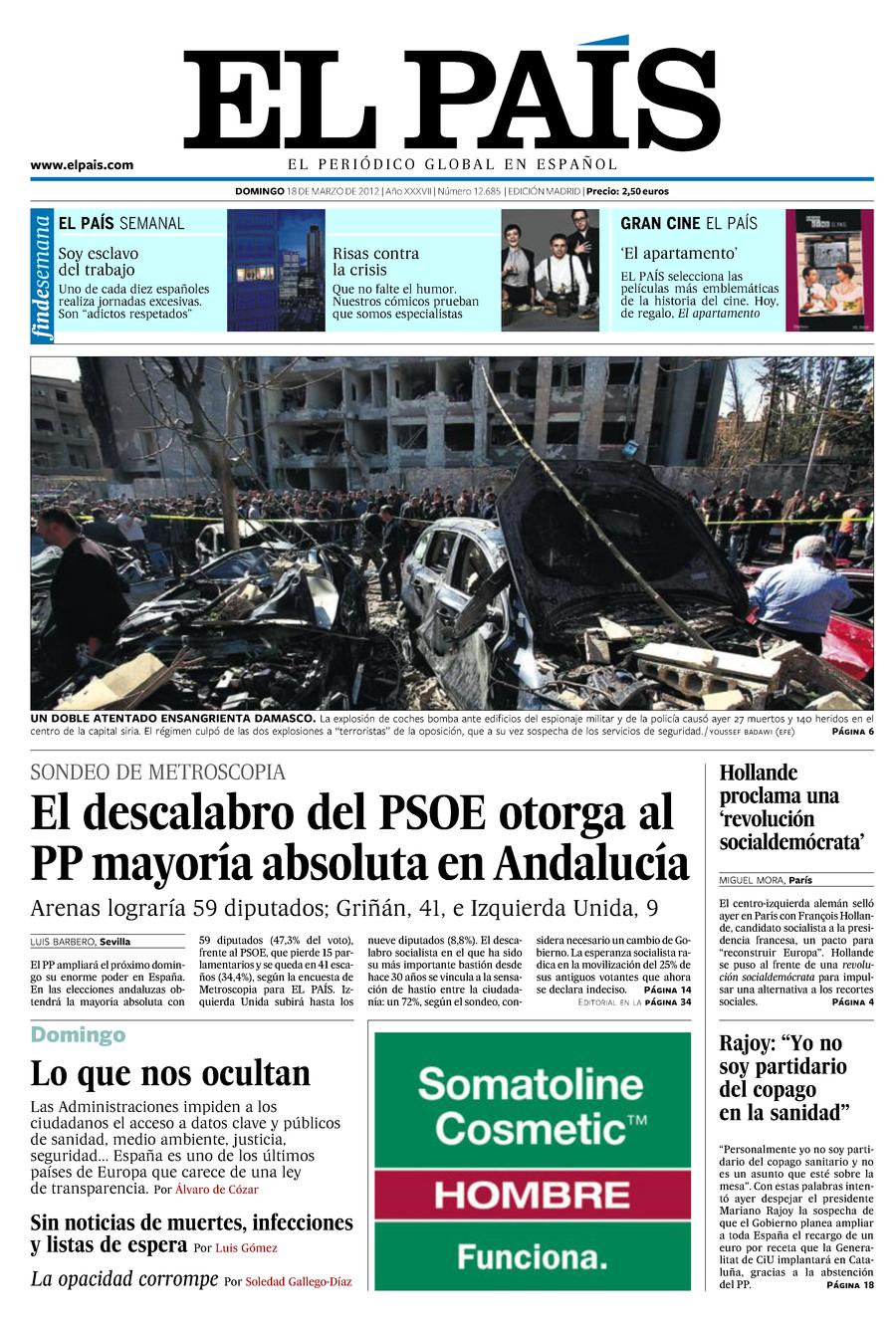 18 de Marzo de 2012