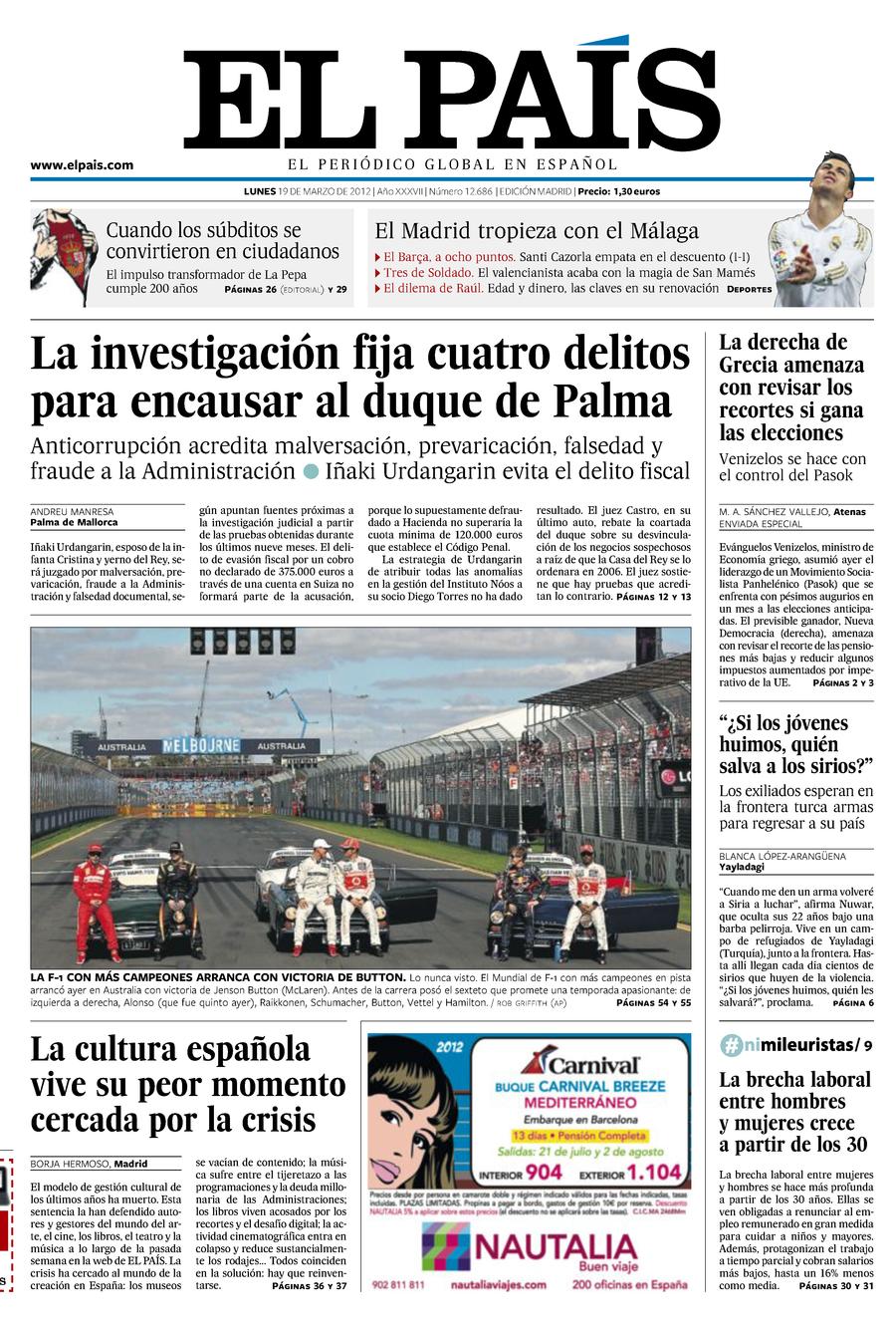 19 de Marzo de 2012