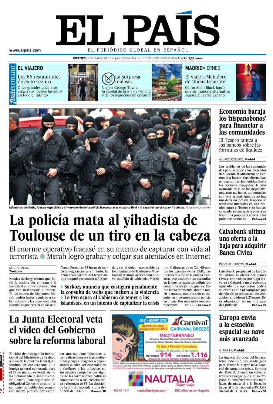 23 de Marzo de 2012