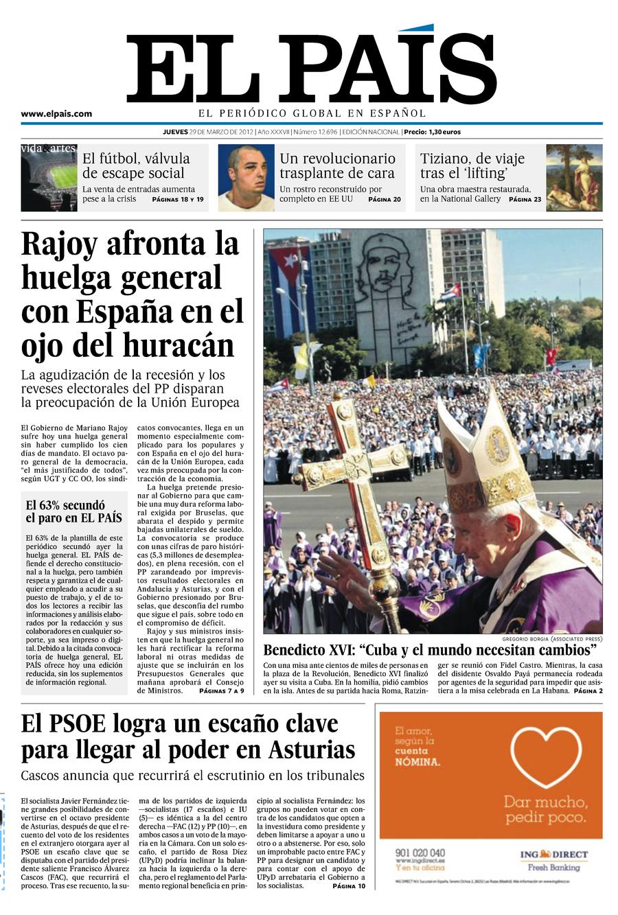 29 de Marzo de 2012