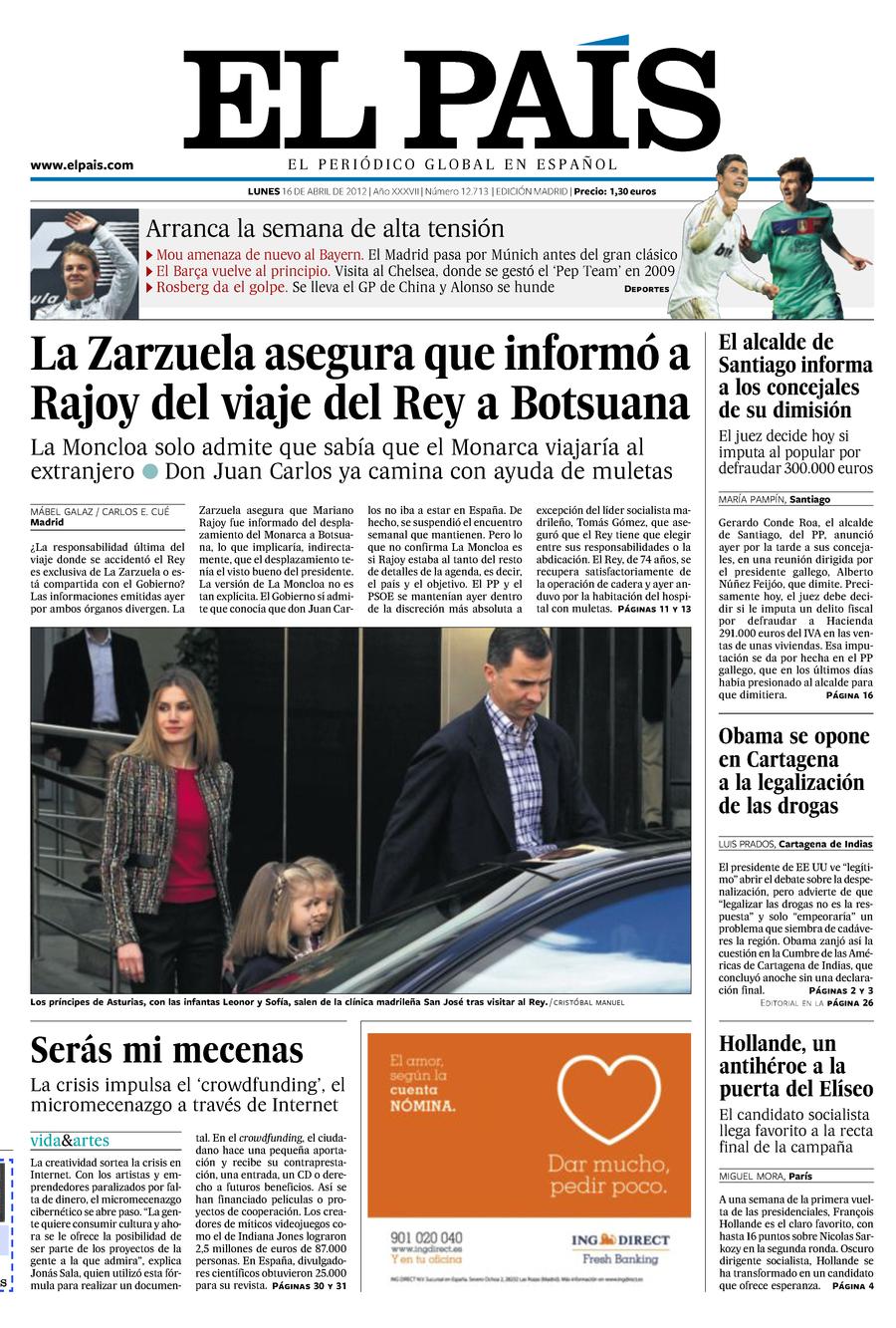 16 de Abril de 2012